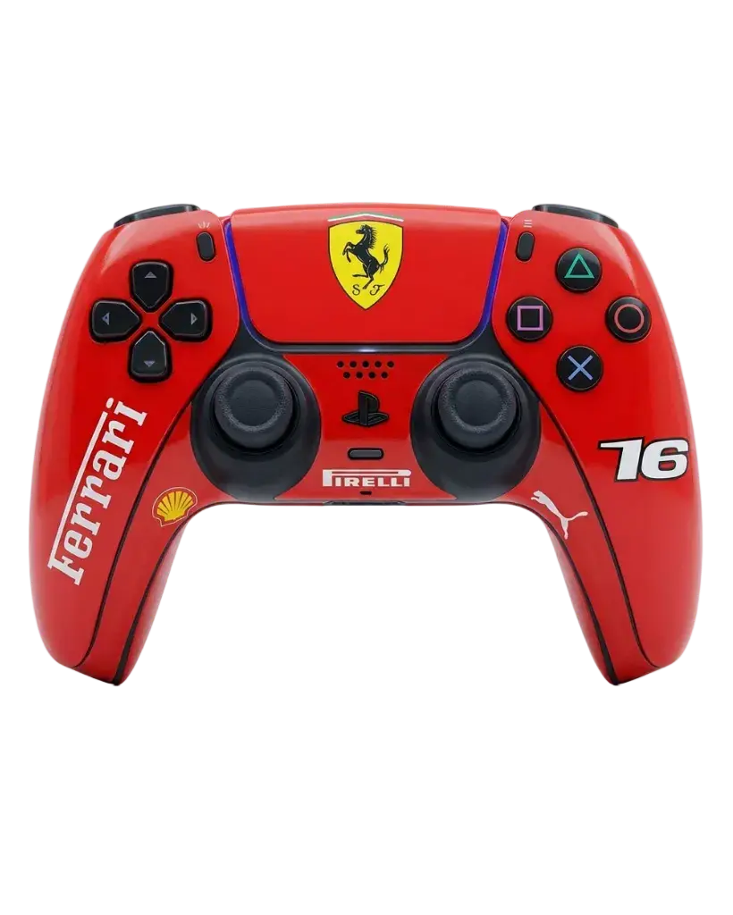 LECLERC- F1 Edition / Covering Manette PS5 Les covers de Jade