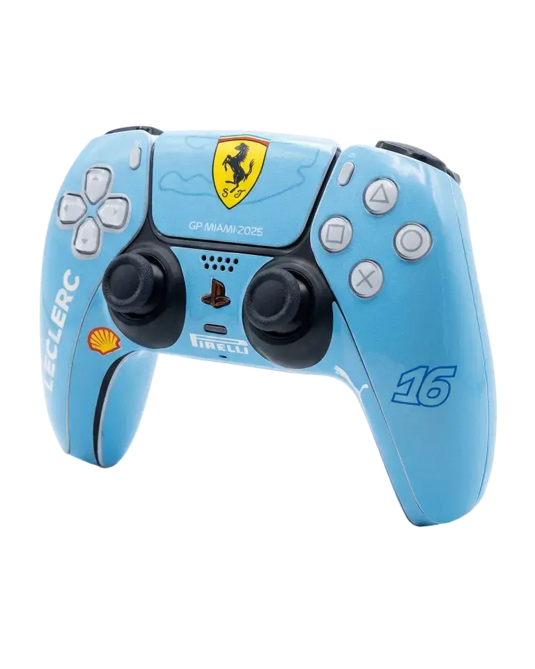 LECLERC MIAMI- F1 Edition / Covering Manette PS5 Les covers de Jade